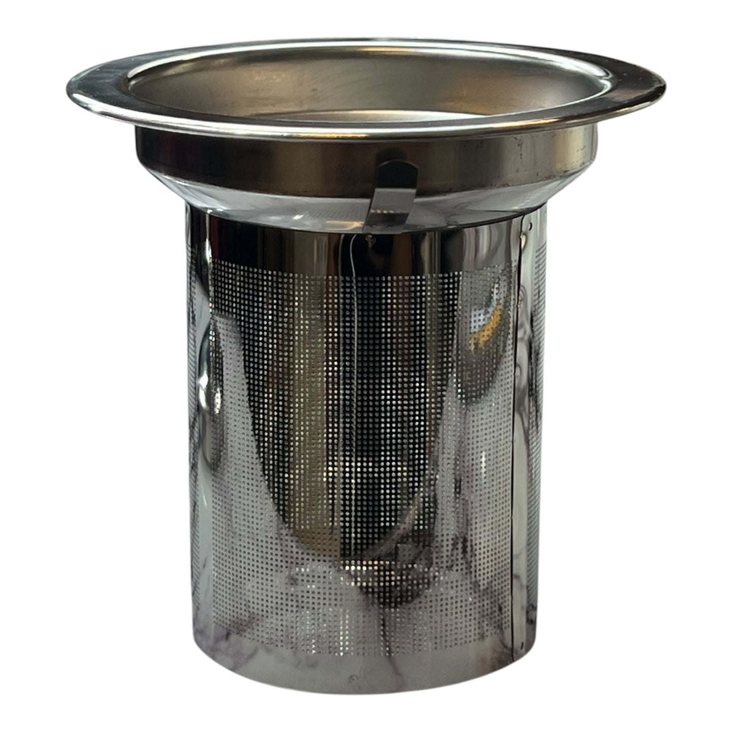 Tetera de vidrio con filtro y tapa de acero inoxidable 1000 ml