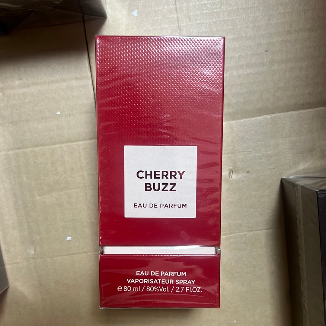 Cherry Buzz Eau de Parfum 80ml – Perfume Dulce y Atractivo con Toques de Cereza y Vainilla