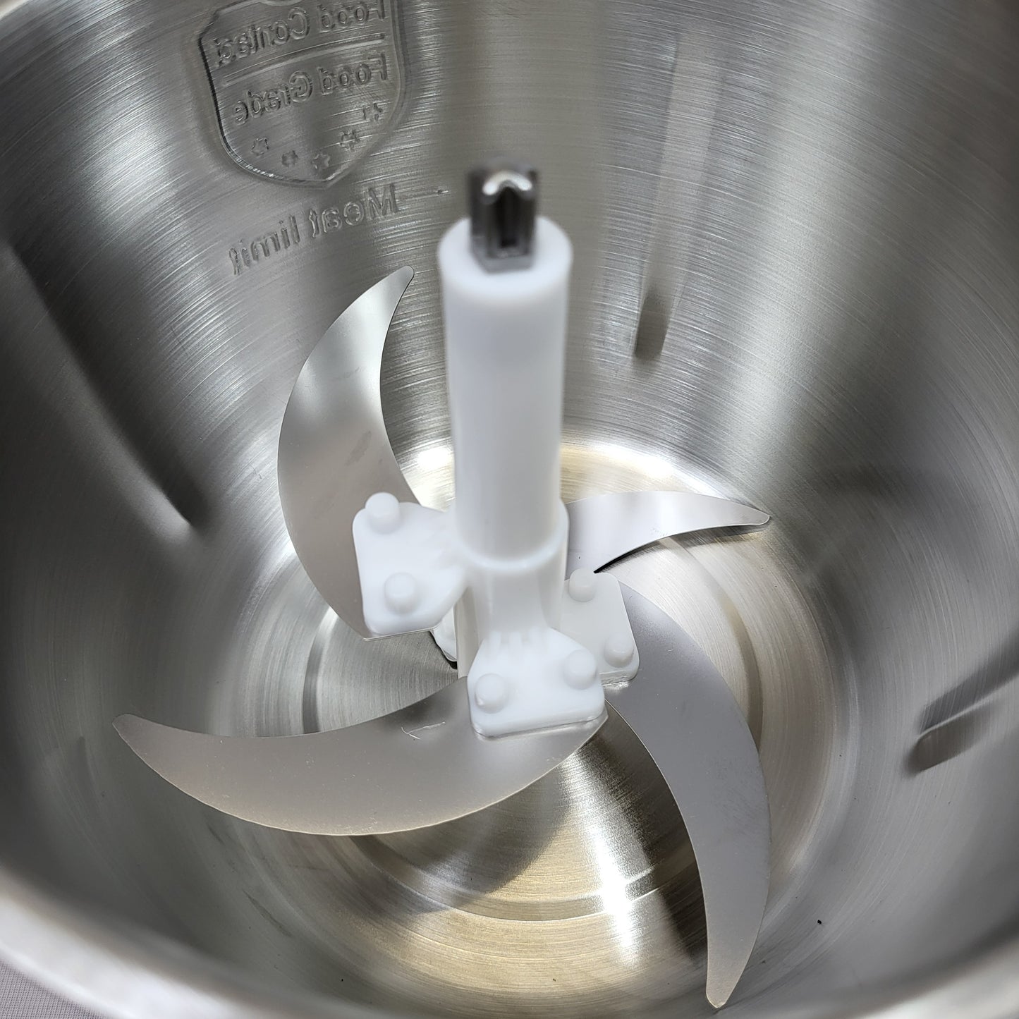 Teffo Electric Food Chopper – Glass Bowl, Double Blade and High Power Motor
