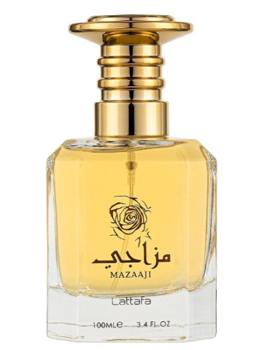 Mazaaji by Lattafa Perfumes - Perfume Feminino Floral com Notas de Rosa, Baunilha e Âmbar