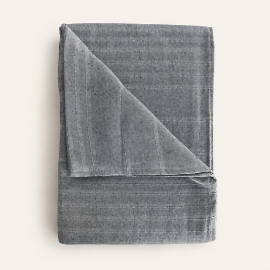 Colcha Multiusos Bambú Gris Oscuro 230 x 260 cm