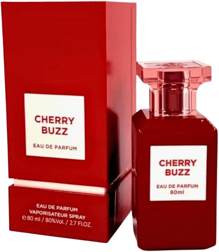 Cherry Buzz Eau de Parfum 80ml – Perfume Dulce y Atractivo con Toques de Cereza y Vainilla