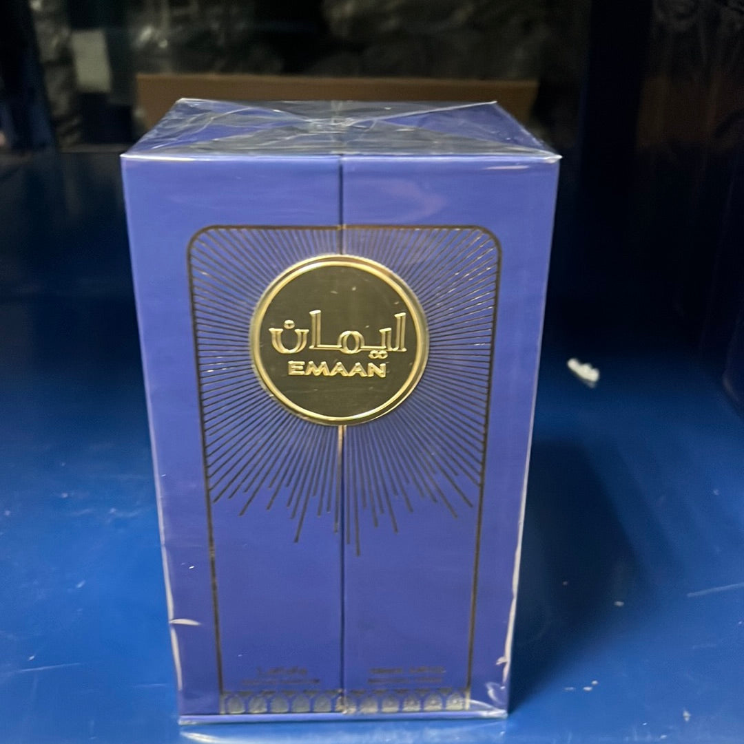 🌟✨ Lattafa Emaan Eau de Parfum: A fragrância que dura e acompanha seu estilo 🌟✨