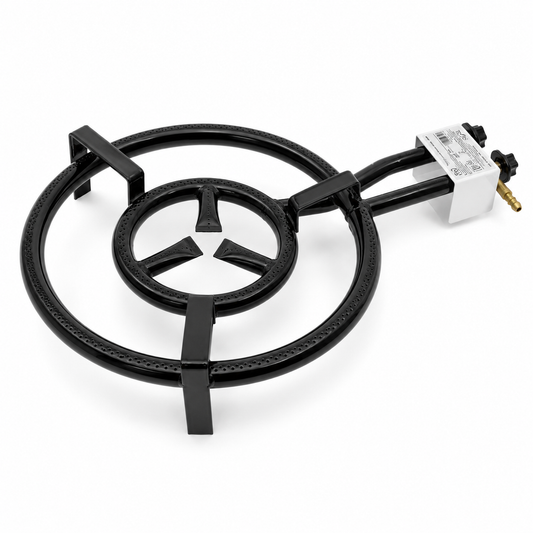Paellero Gas Butano 2 Anillos Ø 40 cm