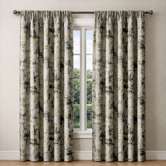 PACK X2 CORTINA JACQUARD MODELO TOFINO 140 X 240 CM