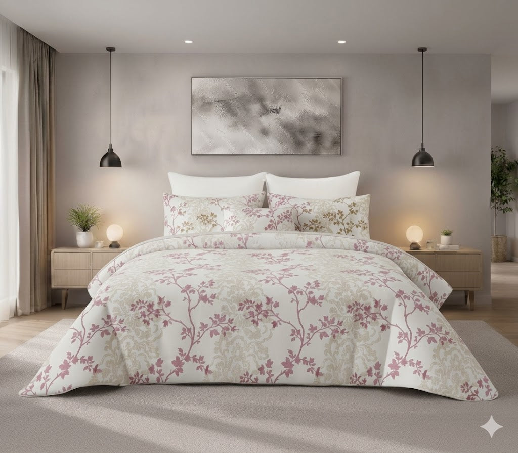 Colcha CINTIA – Inspiração Oriental, Elegância Contemporânea ✨