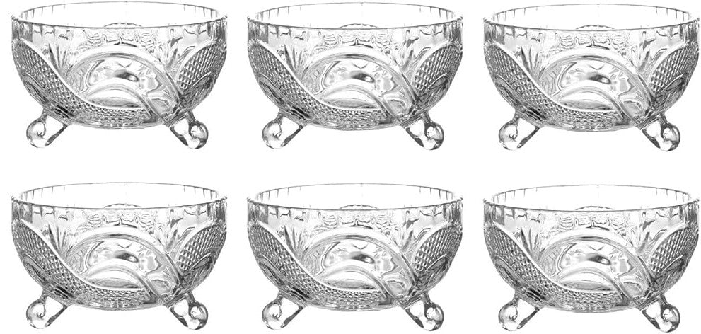 Set de 6 Cuencos de Cristal para Azúcar – Elegancia y Funcionalidad en Tu Mesa