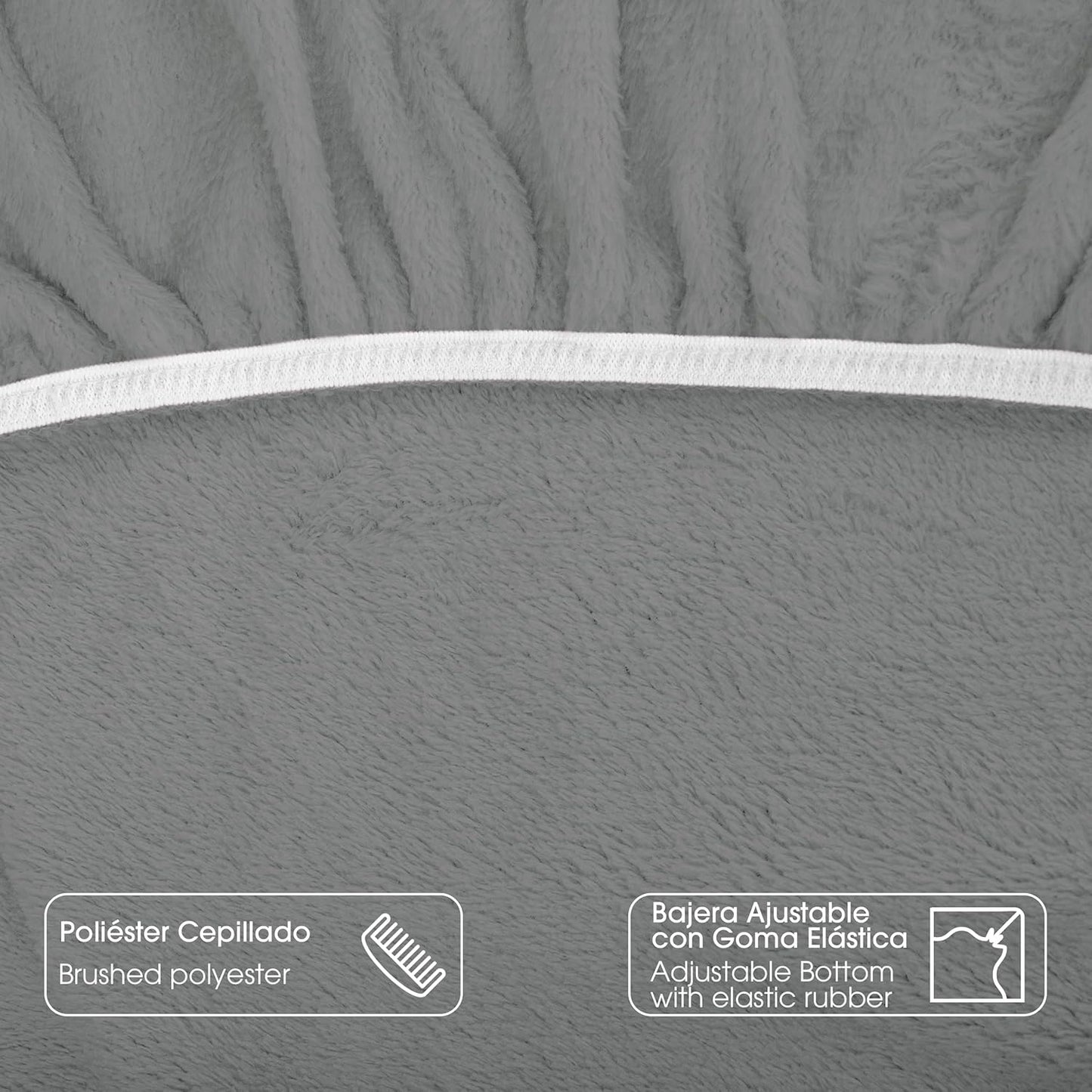 Conjunto coralina 3 peças para camas 90/135/150 - modelo Snow Flower