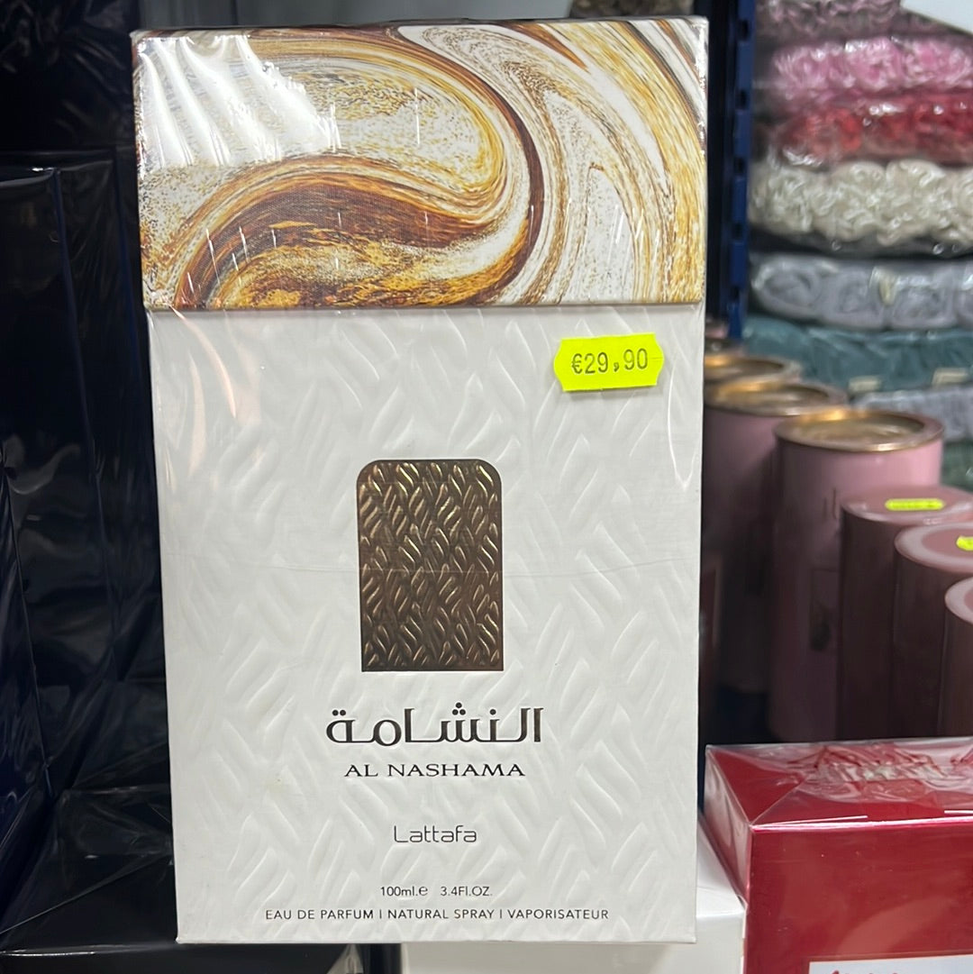 🔥 Comprar Al Nashama de Lattafa Perfumes 100ml - Fragancia Unisex Cálida y Sofisticada
