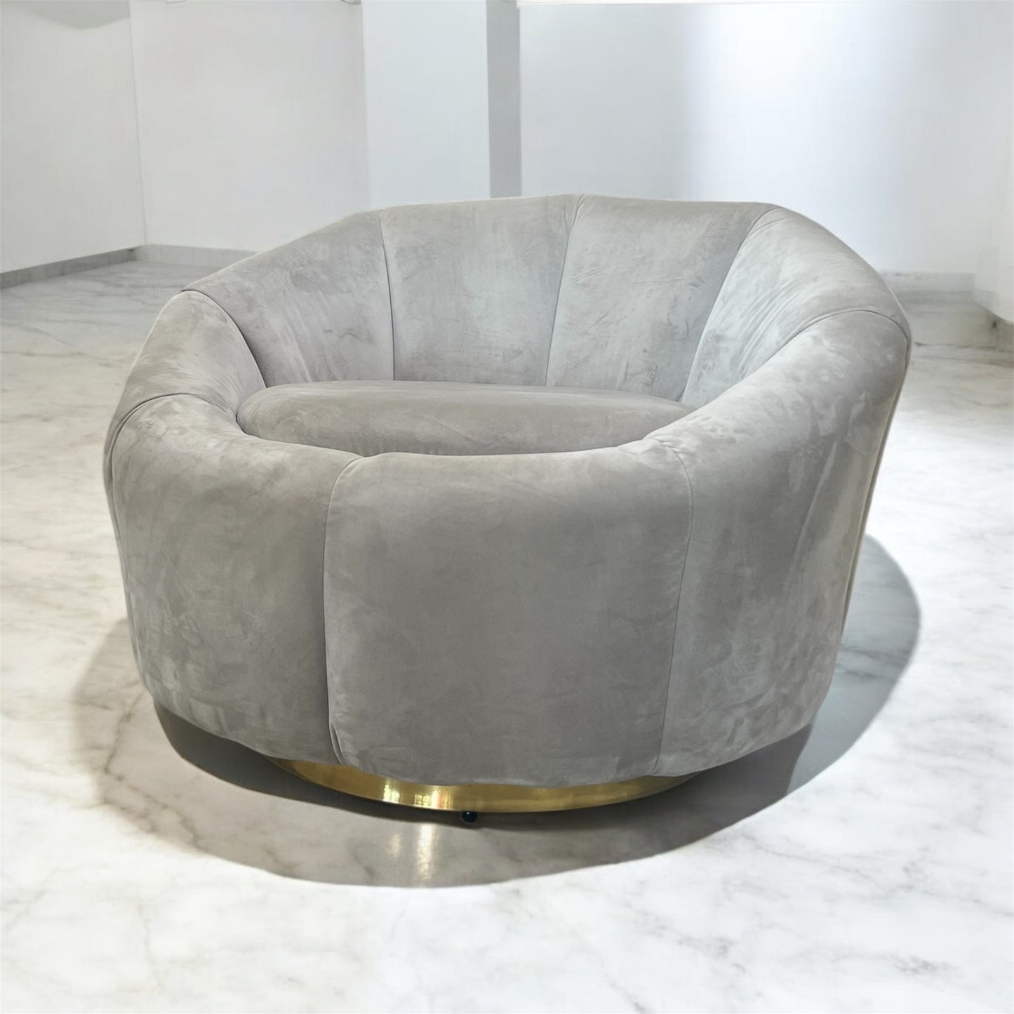 BC-597 ARMCHAIR COLOR lux Velvet 260 + gold