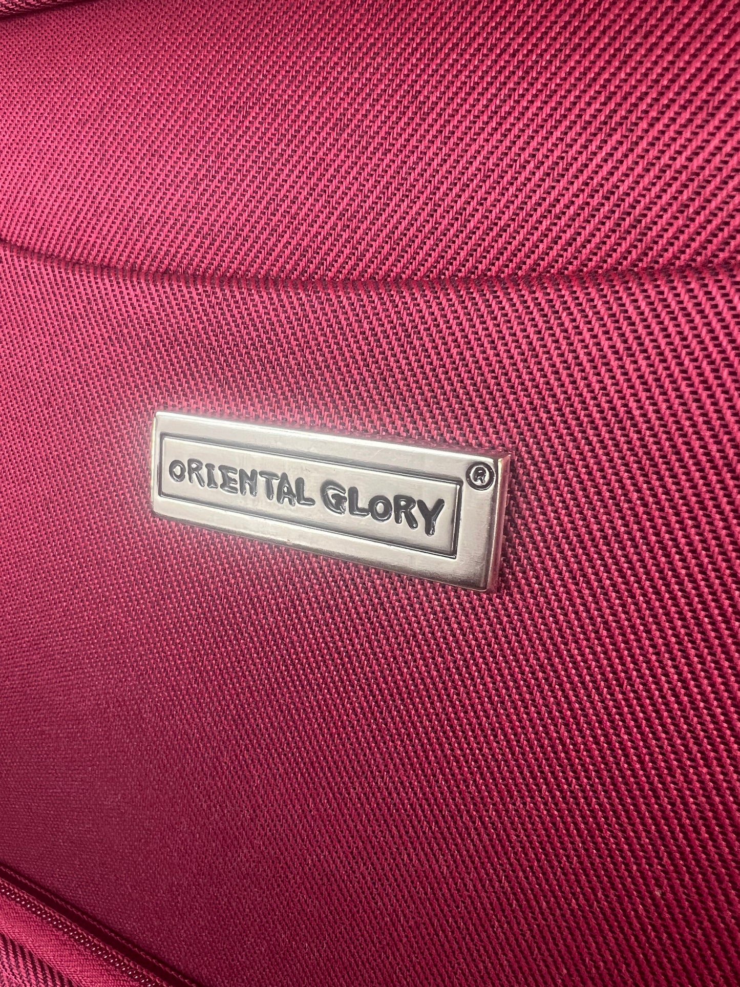 ✈️Mala resistente e elegante – Viaje com estilo e segurança – Vermelha