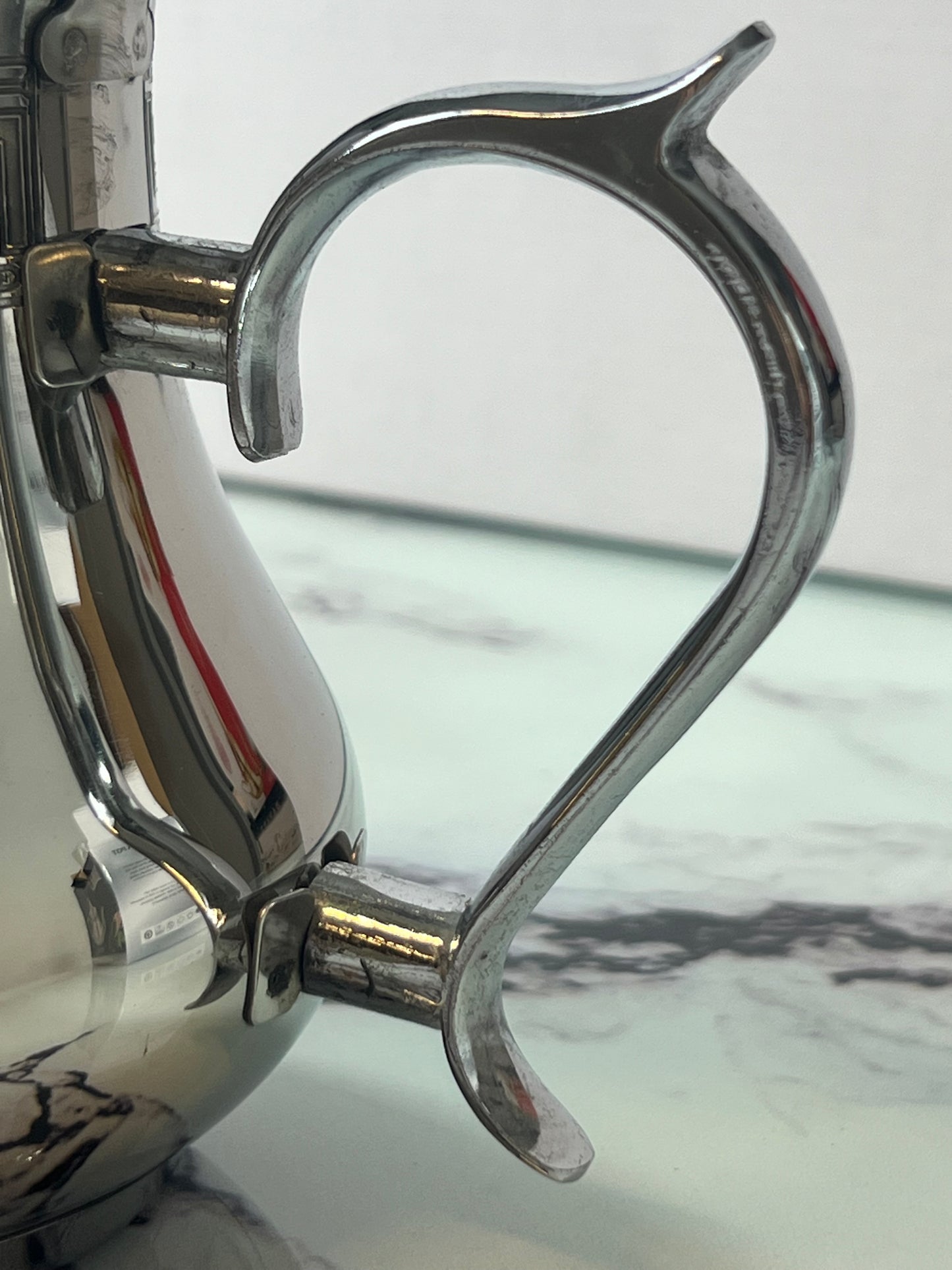 Tetera de acero inoxidable 0,8 litros — Apta para inducción