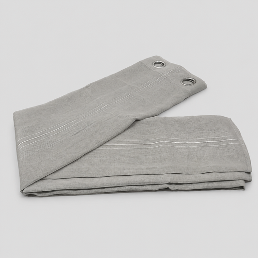 PACK X2 Cortina con Ojales 140 × 240 cm - Cortina Bali 2
