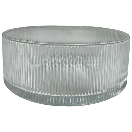 Cuenco de cristal grabado — Alta calidad y estilo en tu mesa 🍃✨