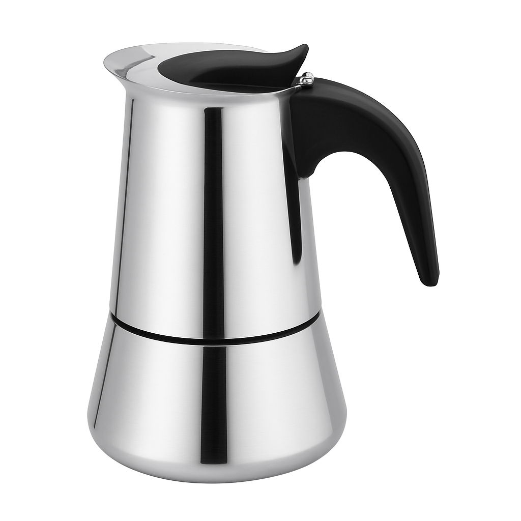 Cafeteira Italiana de Alumínio Bayimpex – Estilo Vintage ☕✨