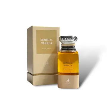 Sensual Vanilla – Eau de Parfum 80 ml | Dulce, Cremoso y Atractivo (Maison Alhambra)