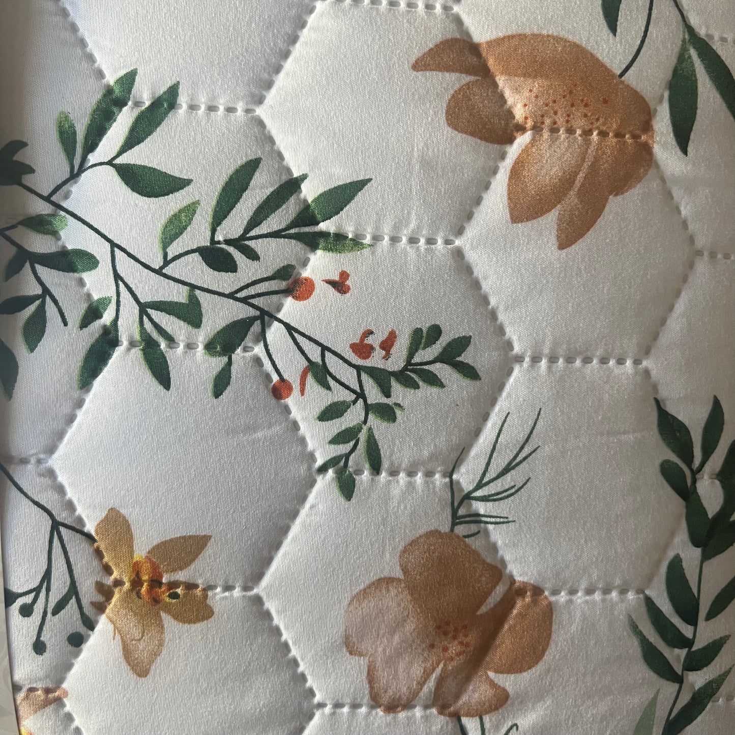 Boutis Quilt for Spring and Summer, Two-Tone Reversible Plain - PINK