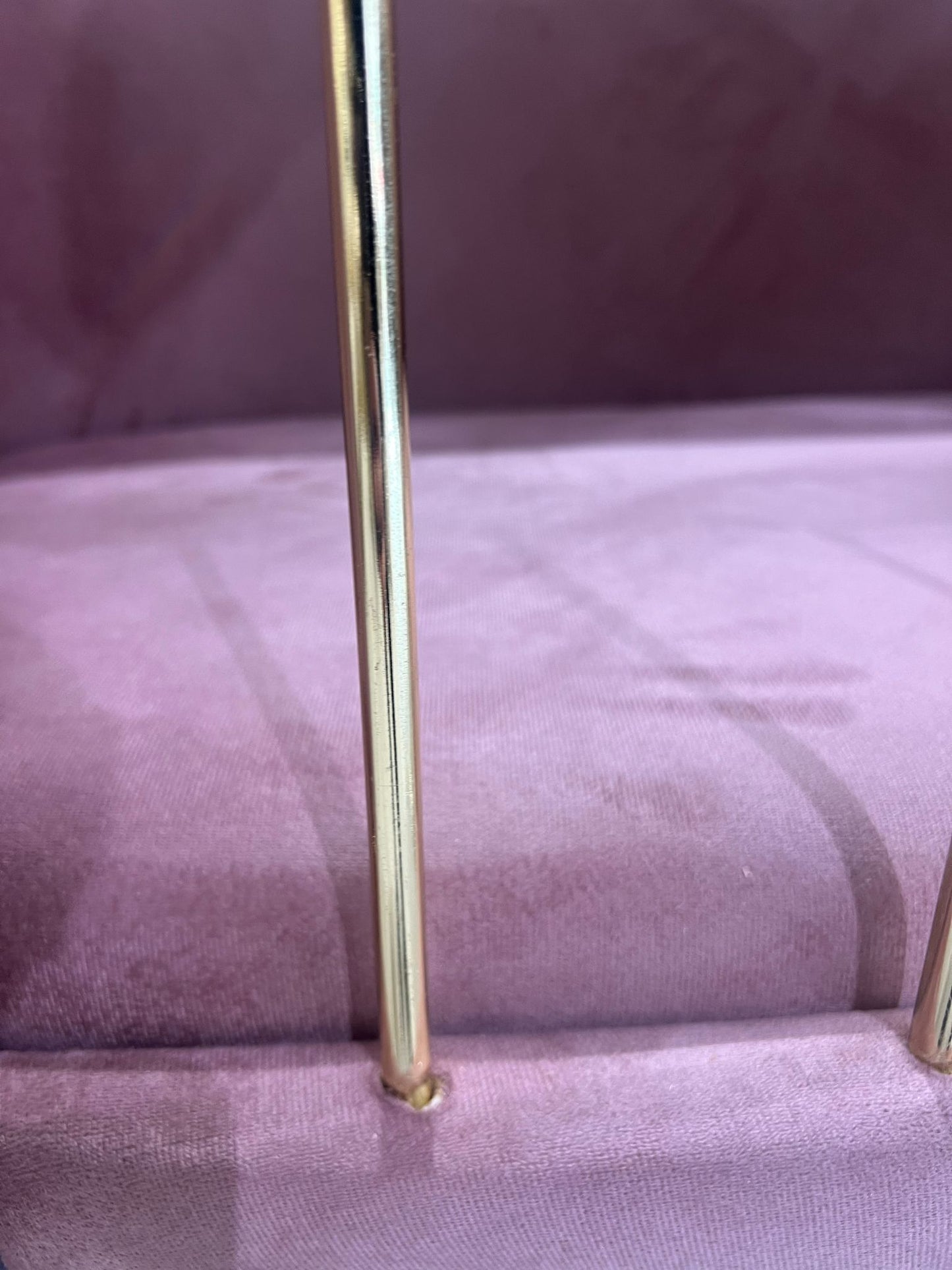 💤 Cuna de Lujo en Terciopelo Hecha a Mano – Diseño Elegante y Moderno - Color Rosa con detalles en dorado💤