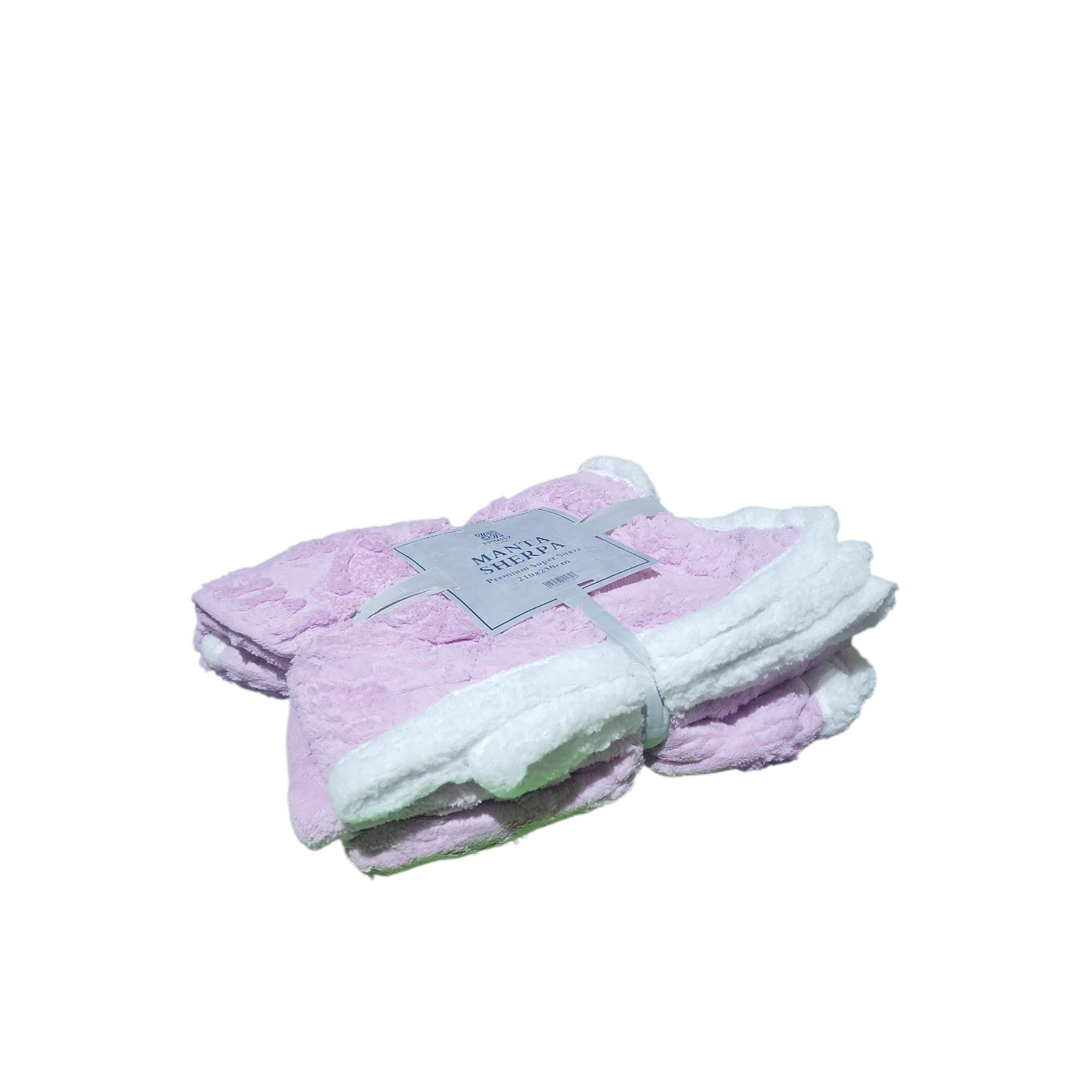 Manta Cama de Borrego 210x230 cm – Manta Doble Cara Franela y Sherpa, 100% Poliéster, Súper Suave y Muy Caliente para Invierno