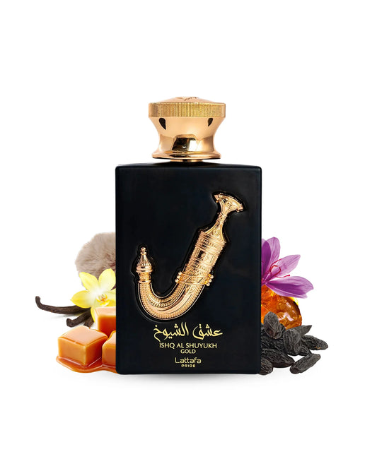 ISHQ AL SHUYUKH GOLD by LATTAFA Perfumes - Majestic Oriental Elegance
