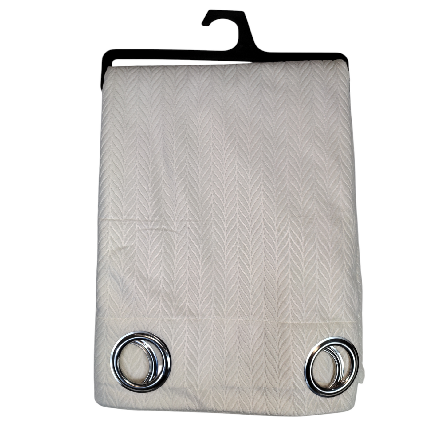 Cortinas de Terciopelo de Alta Calidad  MODELO ESPIGAS – COLOR BLANCO