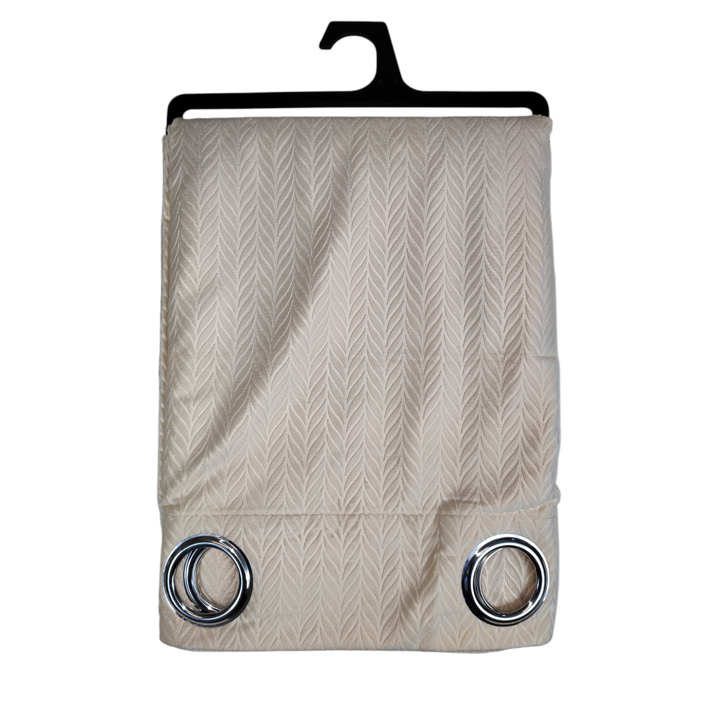 Cortinas de Terciopelo de Alta Calidad  MODELO ESPIGAS – COLOR BEIG