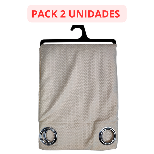 Cortinas de Terciopelo de Alta Calidad MODELO ESPIGAS – COLOR BEIG