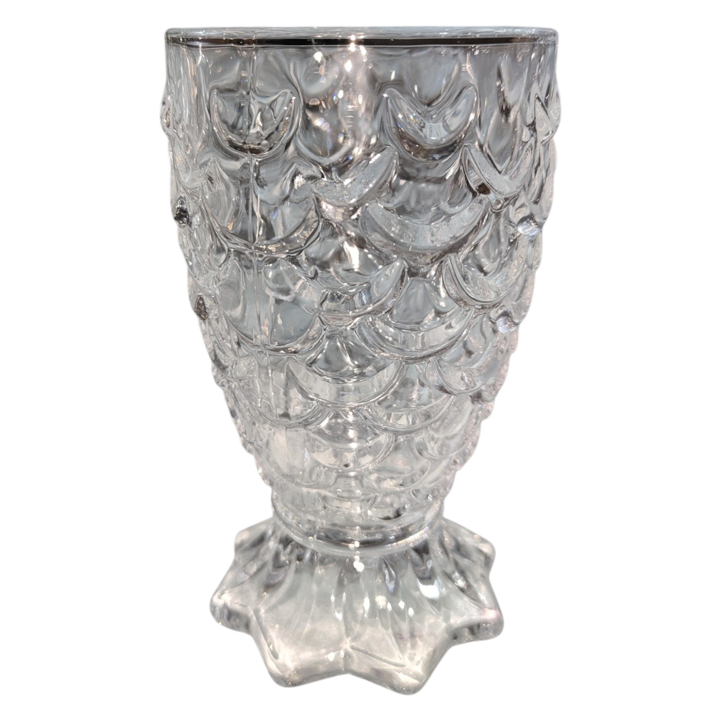 Set de Cristalería – Jarra y 6 Vasos de Cristal Texturizado (7 Piezas)