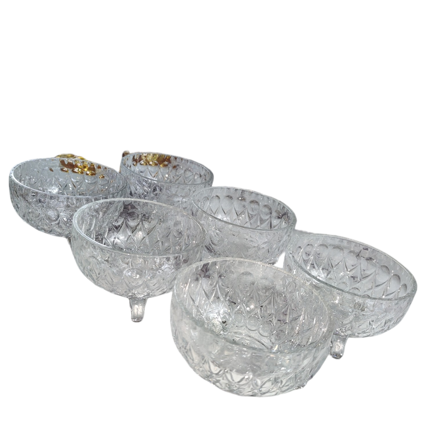 Set de 6 Cuencos de Cristal para Azúcar – Elegancia y Funcionalidad en Tu Mesa