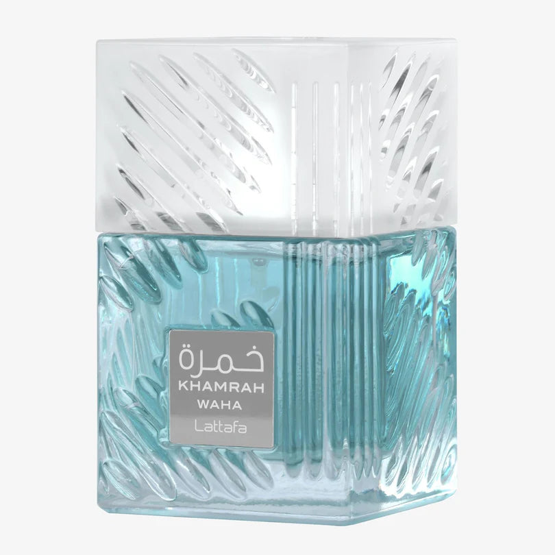 Perfume Khamrah Waha Eau de Parfum Unisex 100 ml – Fresco, Acuático y Elegante