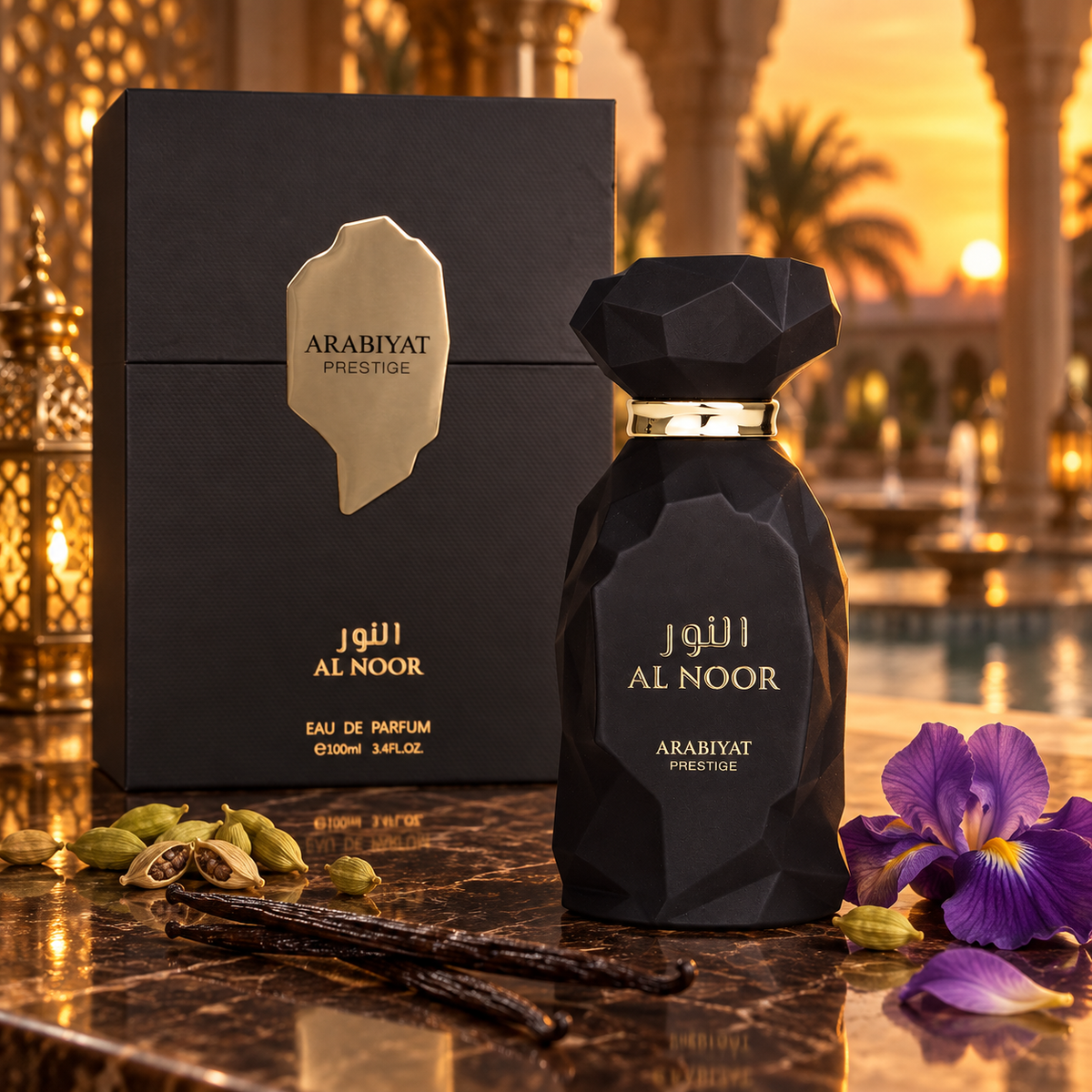 Al Noor · 100 ml de Arabiyat Prestige — frasco de perfume