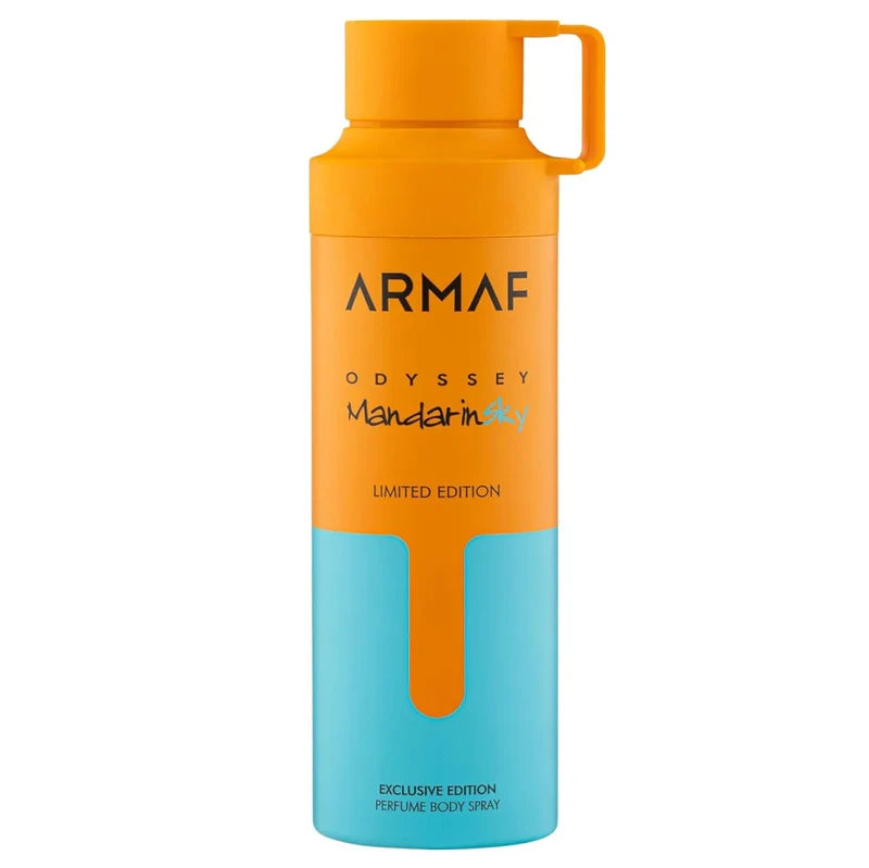 Armaf Odyssey Mandarin Sky Limited Edition – Body Spray Perfumado Fresco y Cítrico