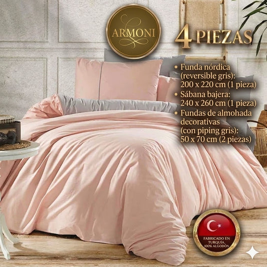 Juego de Cama "Armoni" – Suavidad y Elegancia en Algodón Premium