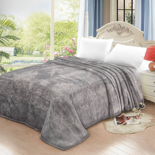 🛏️ Manta Raschel de Alta Calidad Uni Diana 220x240 cm – Para Dos Personas