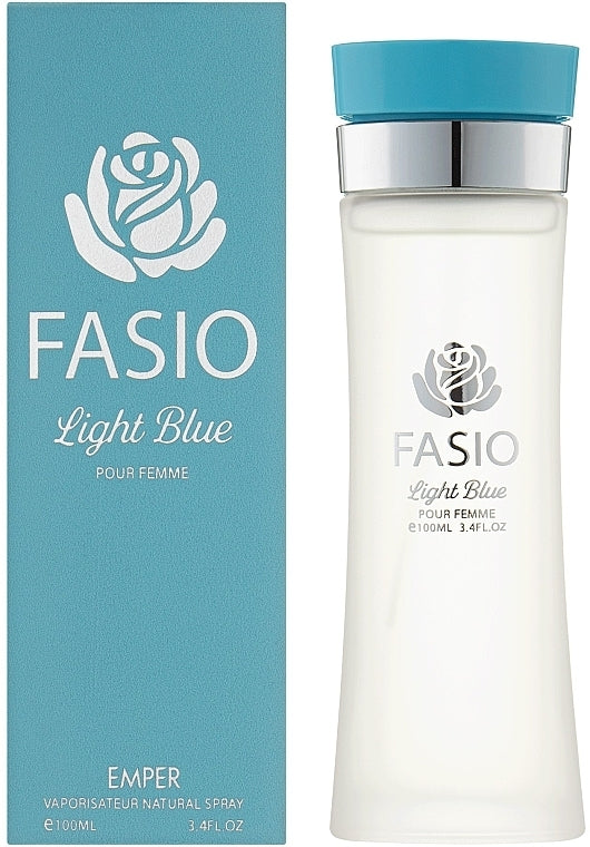 FASIO LIGHT BLUE FASIO Para mulher EMPER Perfumes - Majestic Oriental Elegance