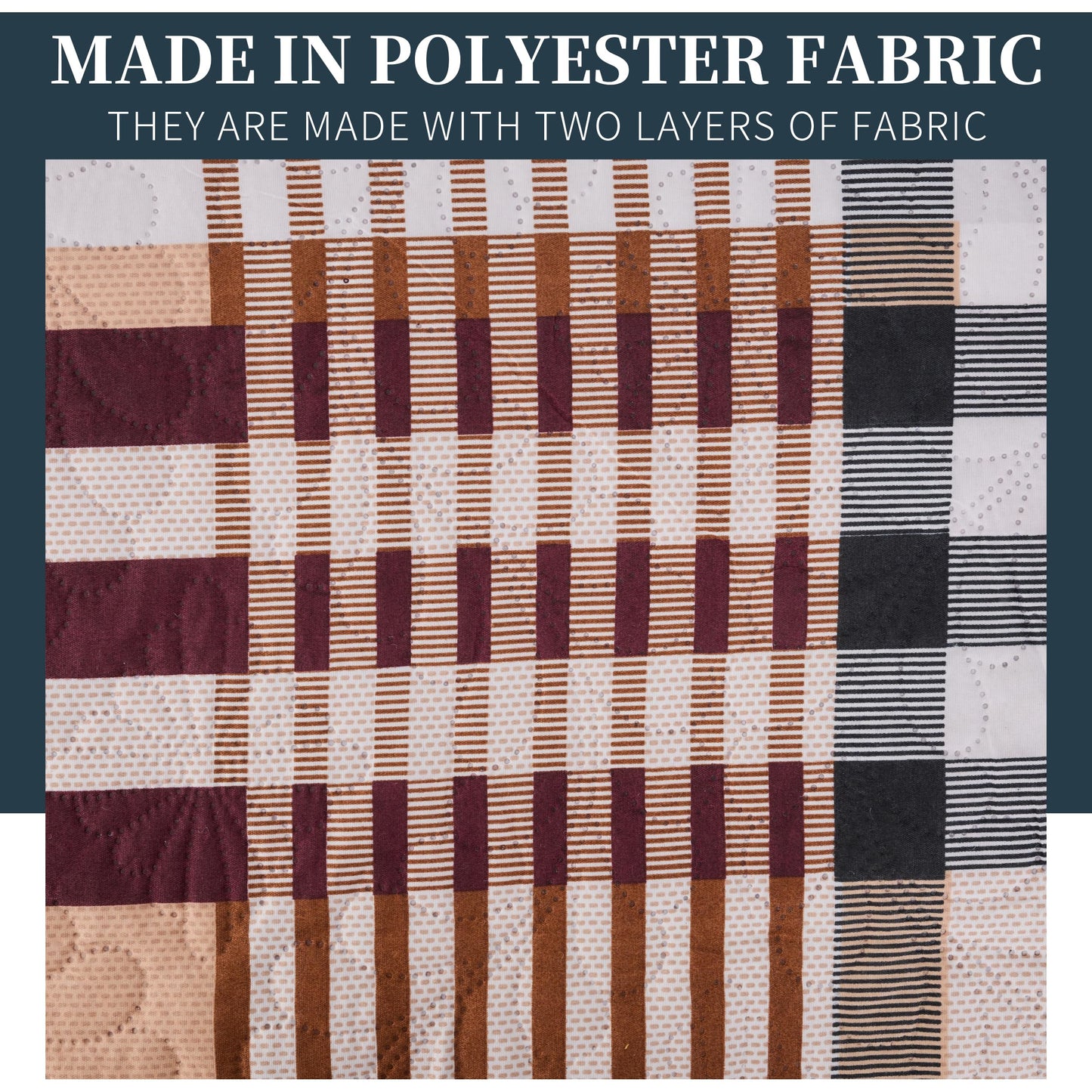 Colcha Boutis para Primavera y Verano Bicolor Reversible Liso - MODELO BURBERRY