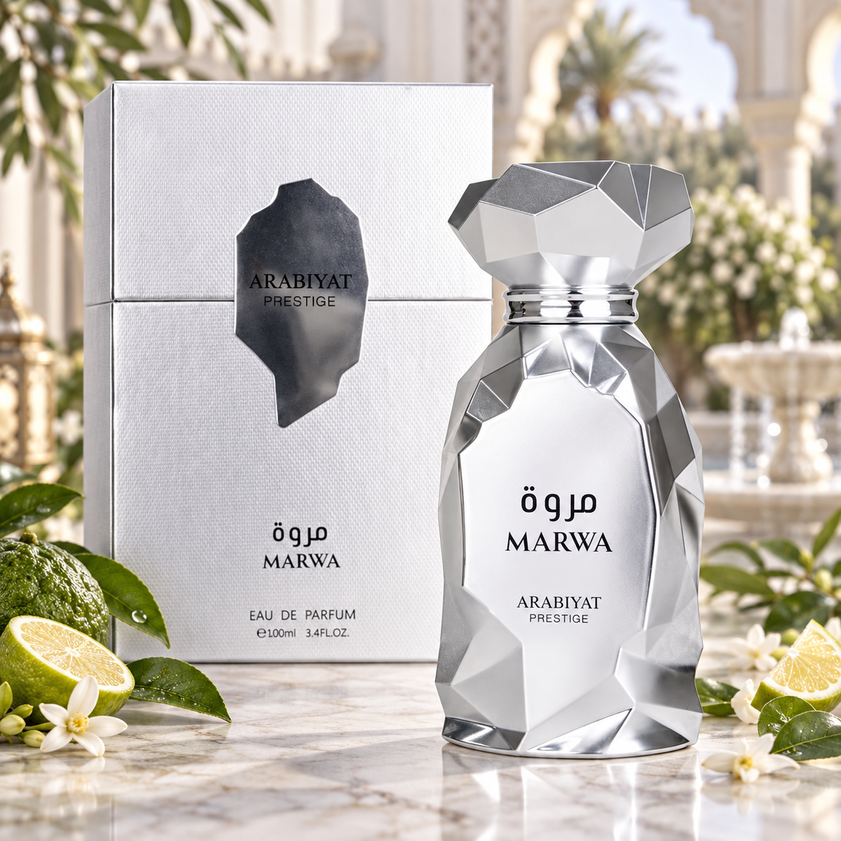 Marwa · 100 ml de Arabiyat Prestige — frasco de perfume