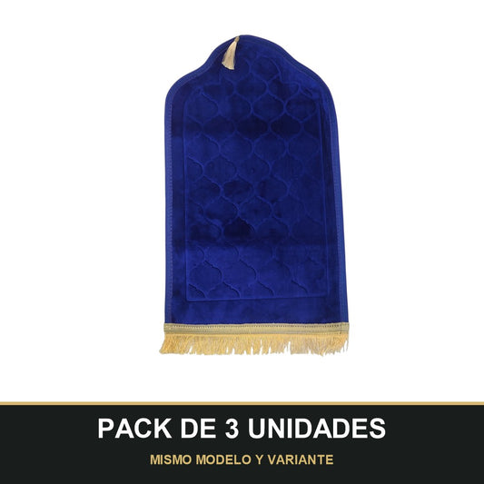 PACK DE 3 UNIDADES — Sajjada pequeña. MISMO MODELO Y VARIANTE