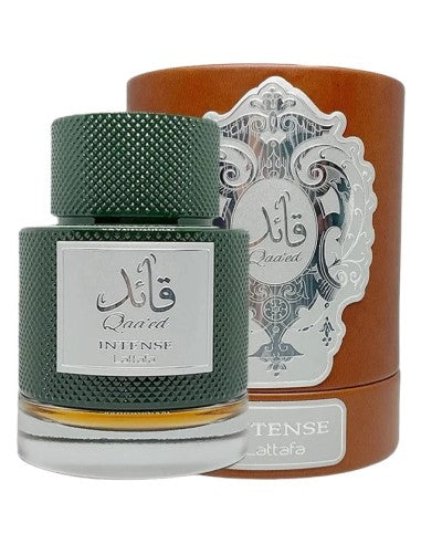 Qaa’ed Intense de Lattafa: La Elegancia de un Perfume Oriental Especiado para Hombres 🌟✨