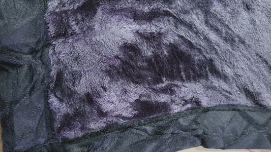 Manta Royal Eskimos 220 x 240 cm – 4 kg | Alta Calidad, Súper Suave y Cálida – 100% Poliéster - GRIS CON NEGRO