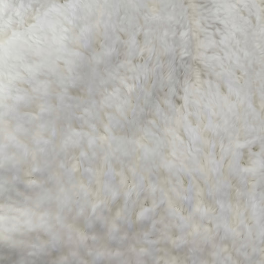 Edredón Aterciopelado con Borreguito MODELO TRAMA DE CANALÉ TRENZADO - COLOR MARRÓN