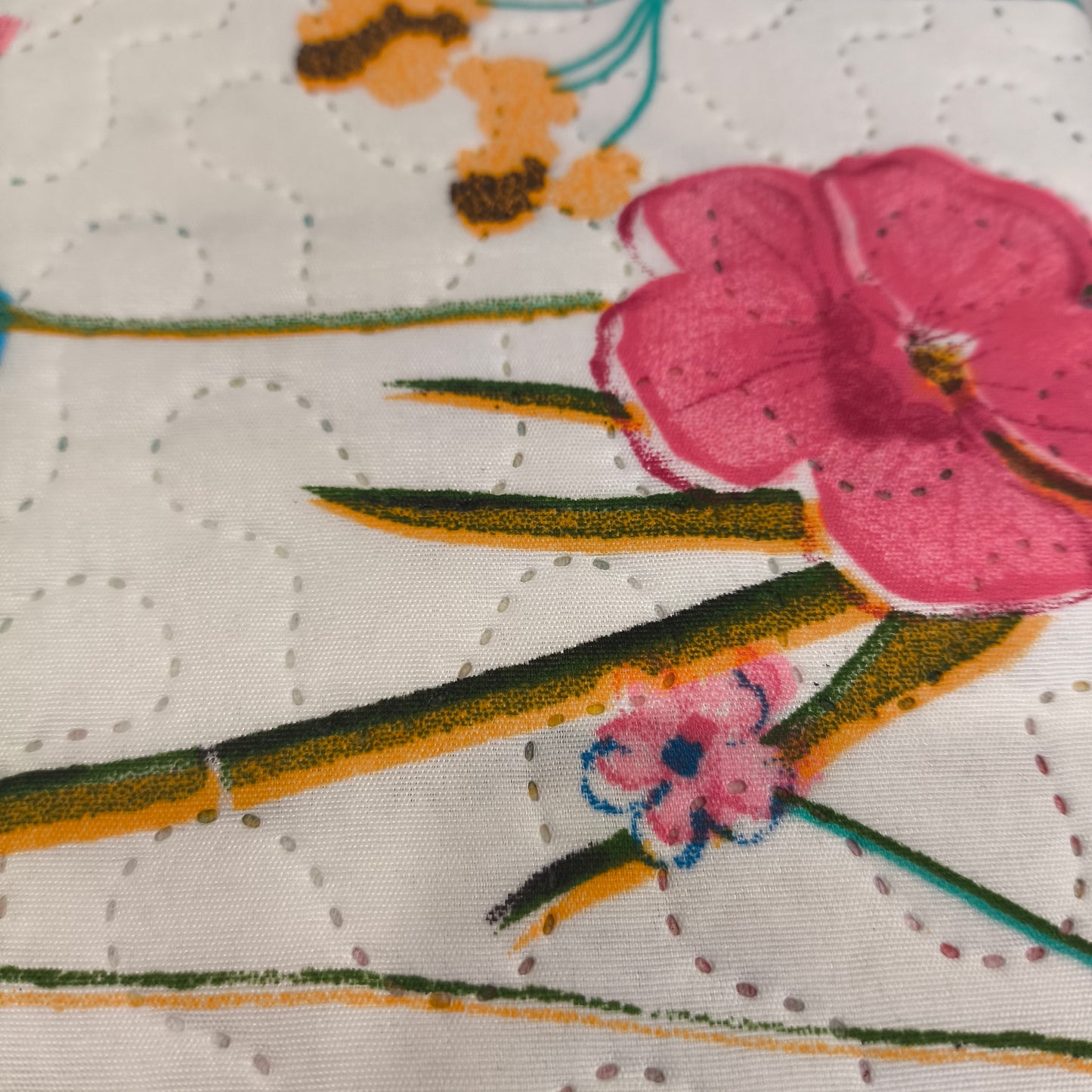 Colcha Bouti Reversible — Modelo FLORAL
