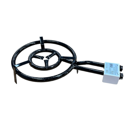 Butane Gas Paella Pan 2 Rings Ø 40 cm