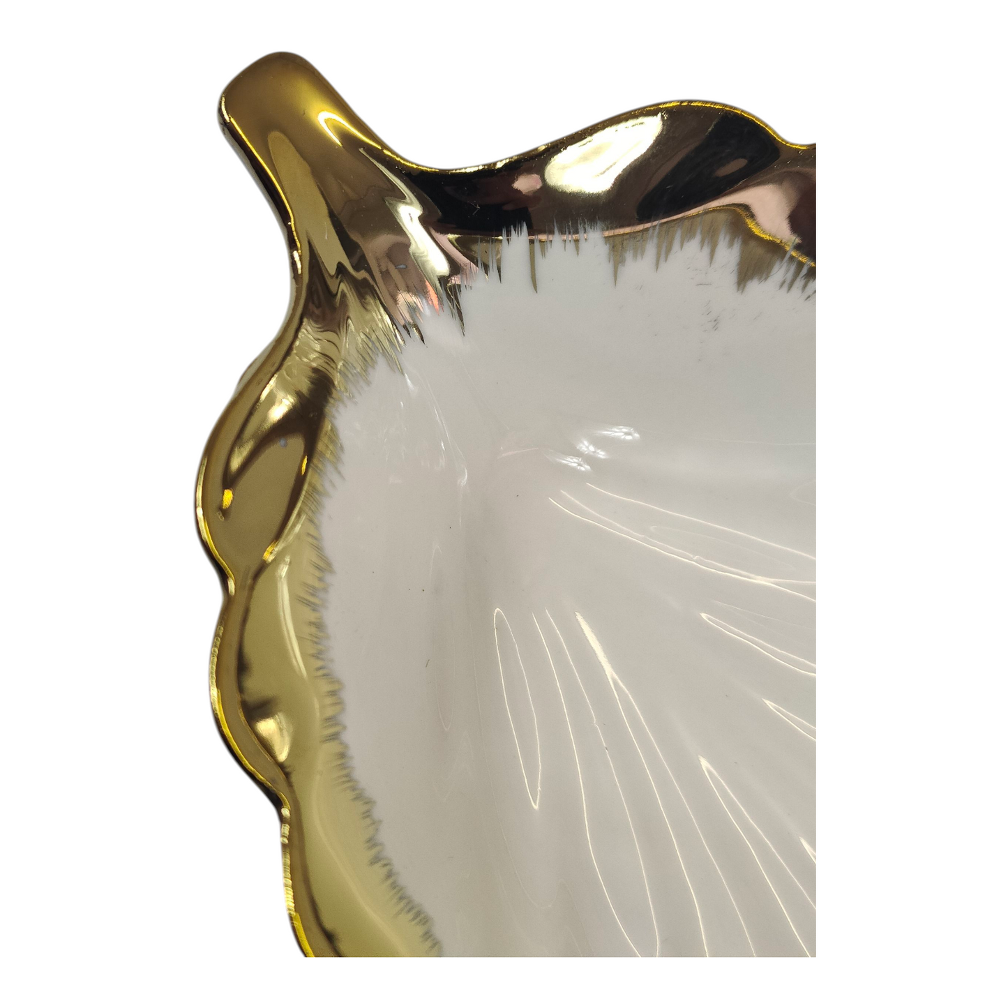 ✨ Juego de Cerámica Decorativa Hoja 15 cm x 9 cm