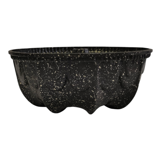 Molde Antiadherente Negro Moteado — Para Bizcochos y Flanes