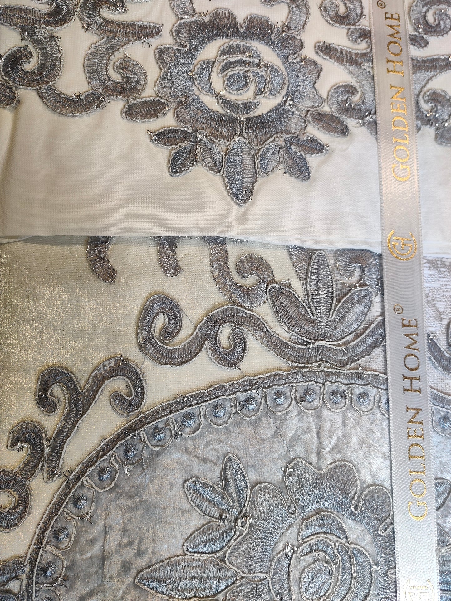Juego de Cama para Novias "Clouds" – Elegancia y Diseño Clásico - COLOR GRIS