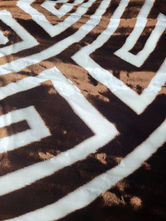 Manta Súper Suave 2-Ply ALZALUX 220×240 cm – 3,5 kg (4 colores) - COFFEE