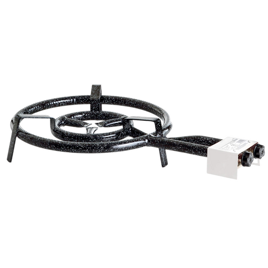Butane Gas Paella Pan 2 Rings Ø 40 cm