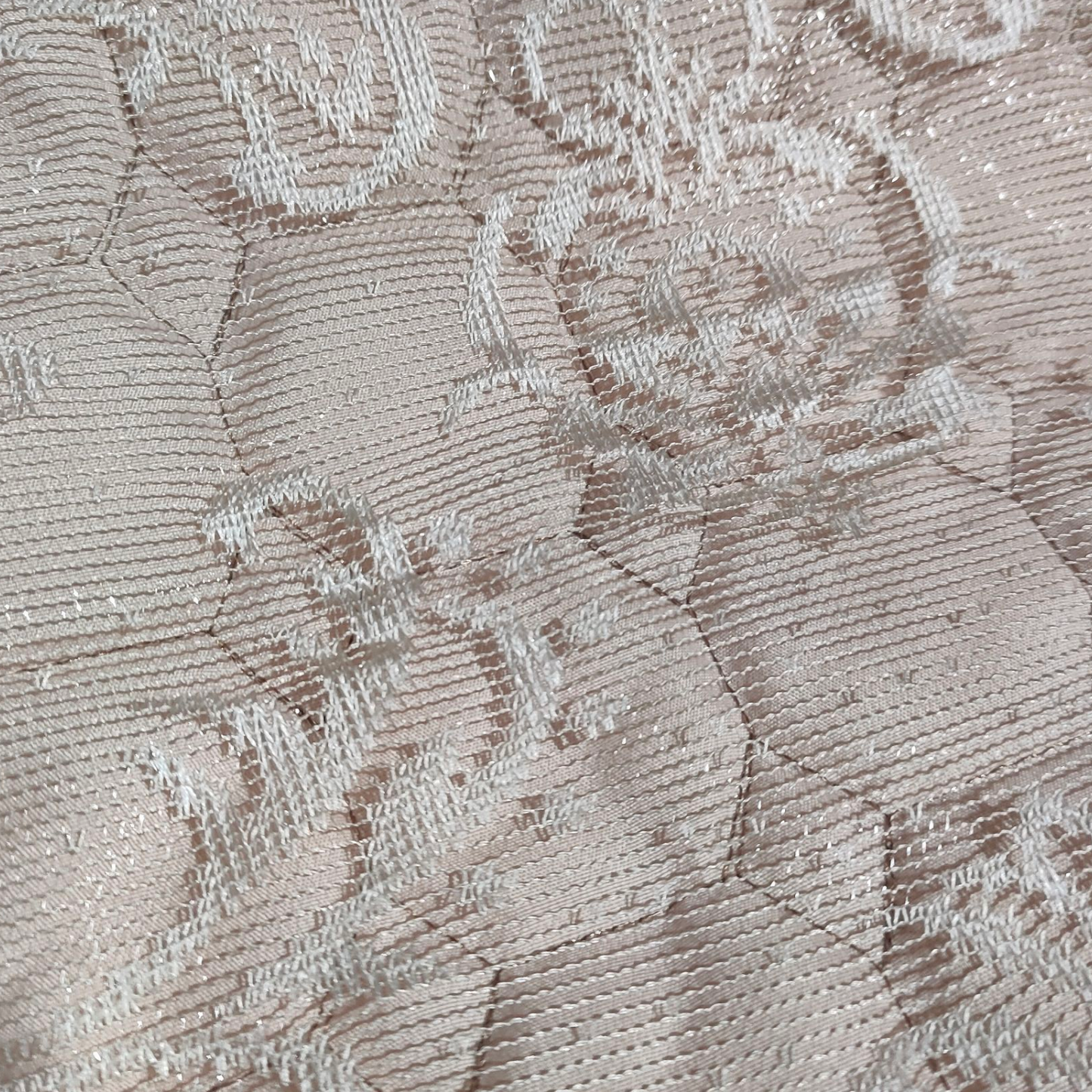 Set de Cama de Lujo "Hayal" – Cubrecama Acolchado con Encaje - COLOR CAPUCHINO