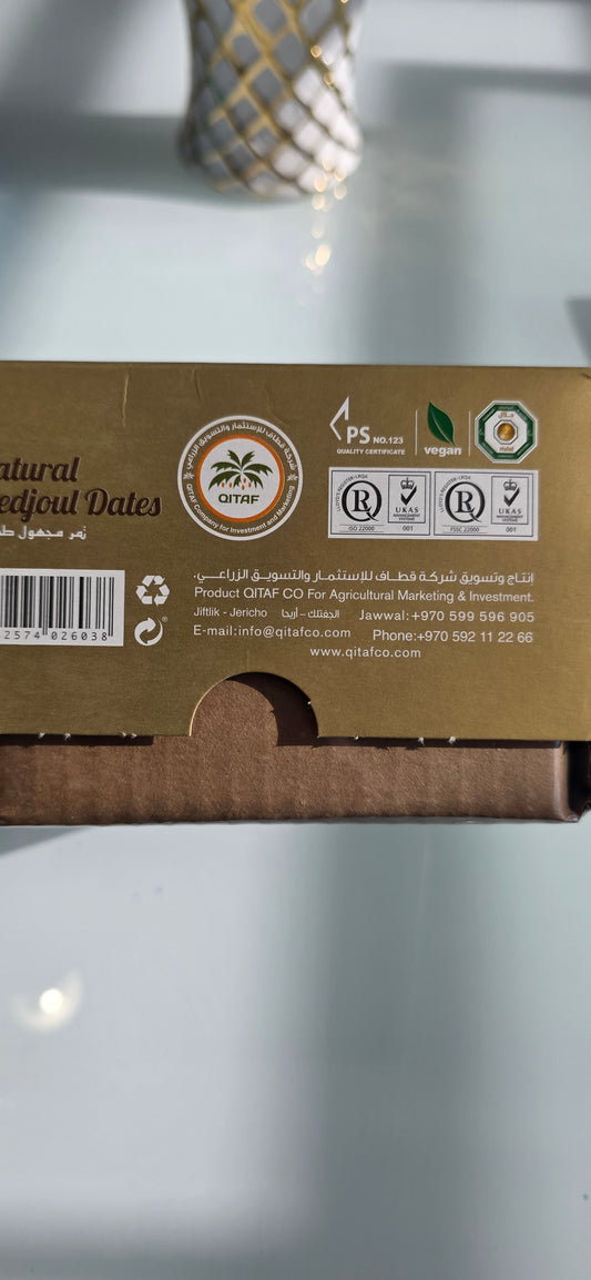 Dátiles Medjoul Qitaf - Caja Dorada 1KG